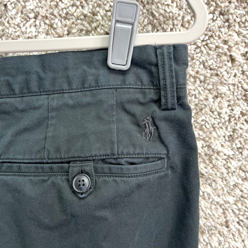 Polo Ralph Lauren Pants Men's 34x34 Black Stretch Slim Fit Chino - Picture 5 of 7